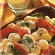 Zöldséges sajtos gnocchi